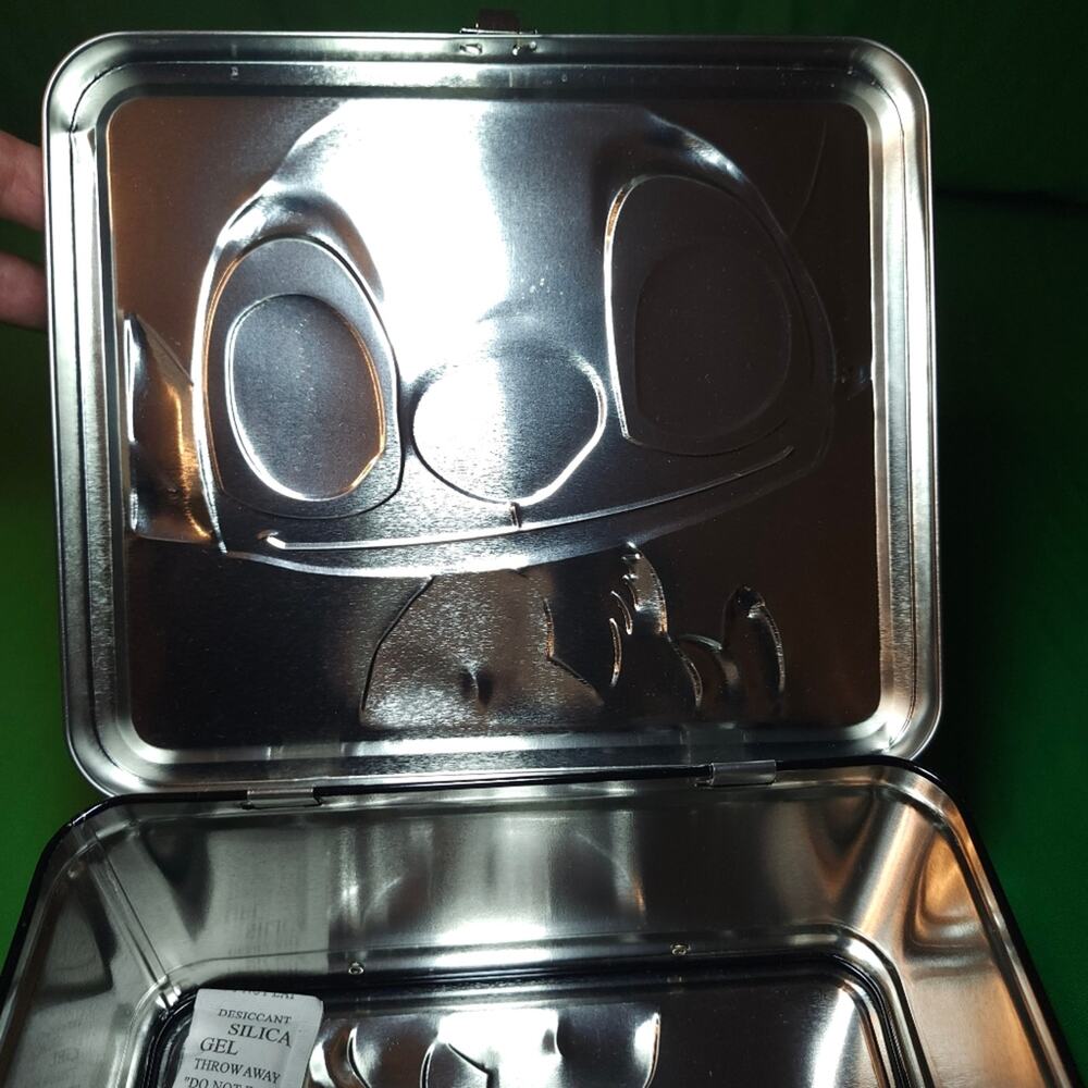Loungefly Heart Logo Stitch Metal Lunchbox • Pre‑Funko • NWT - Picture 5 of 11